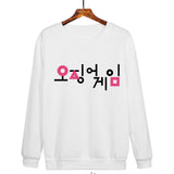 Squid Game Costume Digital Creative Printed round Neck Sweater
