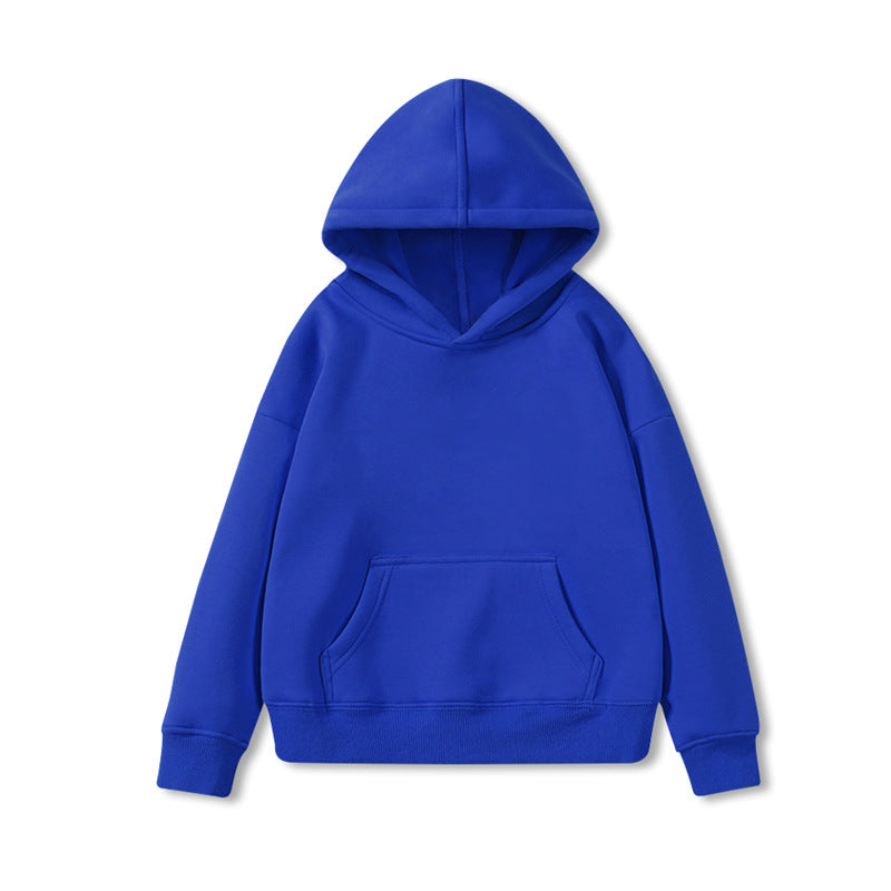 Nasa Children Hoodie Nasa Autumn And Winter Hooded Sweater Children'S Clothing Pure Color Thickened