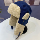 Winter Hats Pilot Hat Men and Women Winter Outdoor Riding Warm