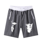Vlone Shorts Printed Shorts Men'S Summer Loose Sports And Leisure