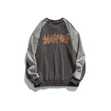 Crew Neck Sweatshirts for Men Men's Autumn round Neck Loose Sweater Men's Pullover