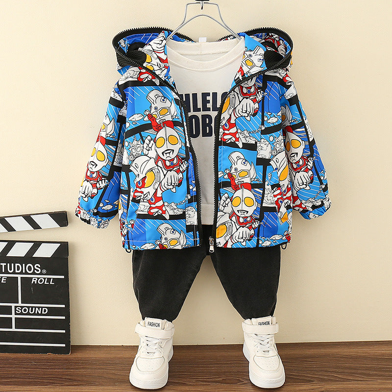 Toddler Boys Jackets Coat Boys' Spring and Autumn Anorak Autumn Clothing