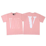 Vlone T Shirt Men'S Top Summer Popular Shortsleeved Tshirt Casual Able Vlone