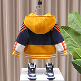 Toddler Boys Jackets Boys' Coat Spring and Autumn Jacket Hooded