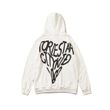 Man Fall Outfits Foam Love Printed Hoodie Autumn Winter Couple Men and Women