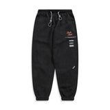 Man Fall Outfis Autumn Simple Letter Print Casual Sports Pants for Boys Loose Drawstring Ankle Banded Pants