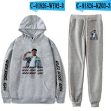 Never Broke Again Hoodie Hoodie Ankle Banded Pants Casual Suit