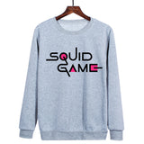 Squid Game Costume Pattern Printed Men's and Women's Loose round Neck Sweater