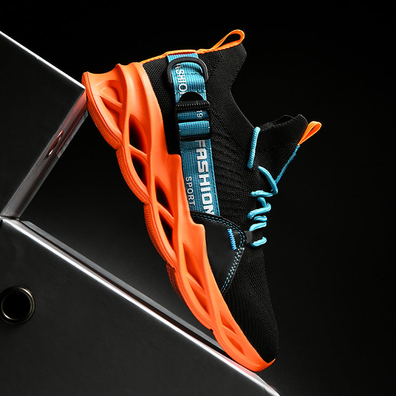 Men's Sneakers Men's Trendy Shoes Spring and Summer Lightweight Breathable Running Shoes Trendy plus Size Couple Sneakers