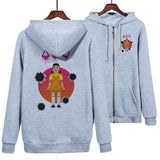 Squid Game Costume Hoodie Casual Zipper Sweater for Men and Women
