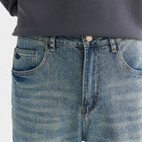 Men Jeans Light Blue Jeans Men's Spring Trend Versatile Casual