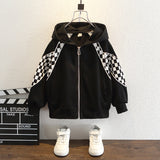 Toddler Boys Jackets Boys Spring Clothes Suit Sports Two-Piece Set