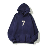 Kanye West Sunday Service Hoodie Number 7 Hoodie Distressed