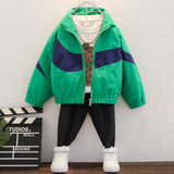 Toddler Boys Jackets Boys' Spring and Autumn Coat Sweatshirt Casual