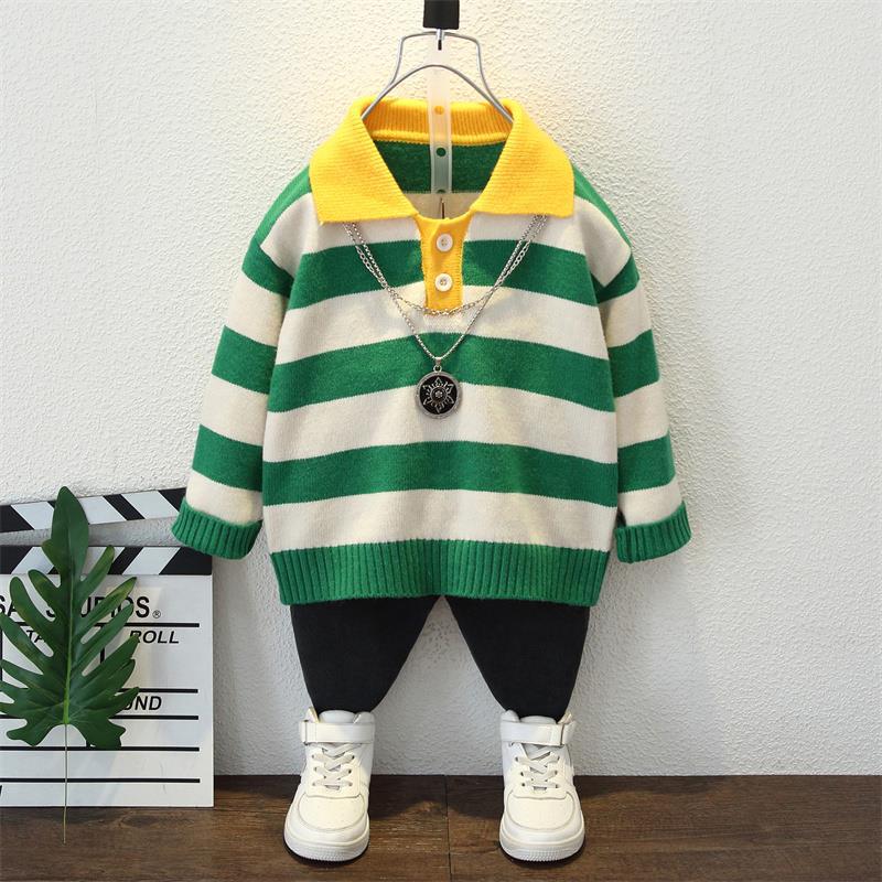 Toddler Boys Sweater Pullover Boy Knitted Sweater Boy
