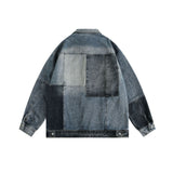 Men Denim Jackets Spring and Autumn Denim Jacket Trendy Baggy Casual Jacket Men