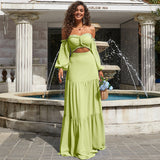 Skin Tight Long Dresses Summer Dress Beach Vacation Leisure