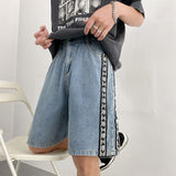 Men Denim Shorts Men's Summer Jeans