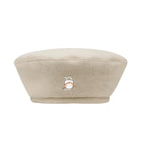 Boston Baseball Cap Winter Hat Autumn and Winter New Style Beret Embroidery Painter Cap