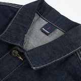 Men Denim Jackets Multi-Pocket Denim Jacket Baggy Coat