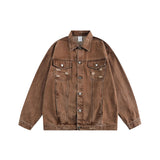 Men Denim Jackets Spring and Autumn Denim Jacket Men's Coat