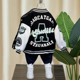 Toddler Boys Jackets Boys' Baseball Jacket Coat Spring and Autumn Jacket Clothes