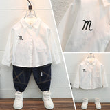 Toddler Boys Sweater Spring and Autumn Long Sleeve Shirt