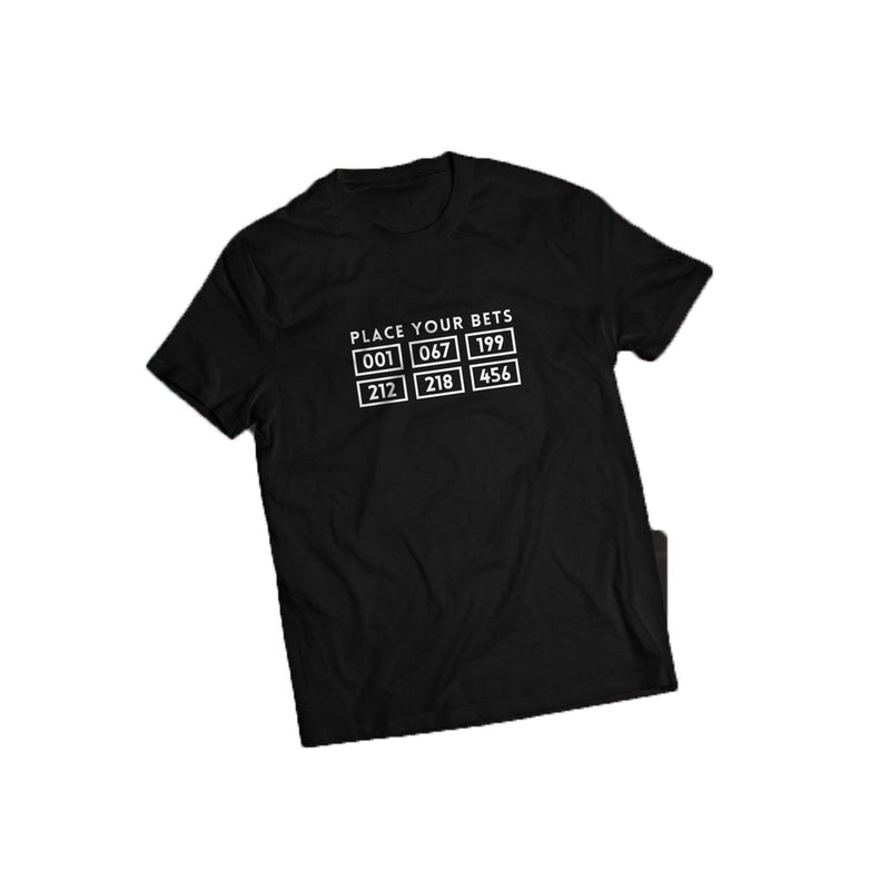 Squid Game Costume Short Sleeve T-shirt Top Men and Women