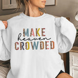 Merry and Bright Sweatshirts round Neck Long Sleeve Sweater Dazzling Color Letters Printed