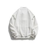Man Fall Outfis Pure Color Simple Casual Jacket Top Baggy Coat