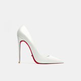 Red Bottom Heels Shallow Mouth Pointed High Heel Stiletto Heel Work Shoes for Catwalk