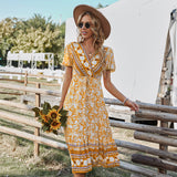 African Dashiki Dress Women's Dress Summer Casual