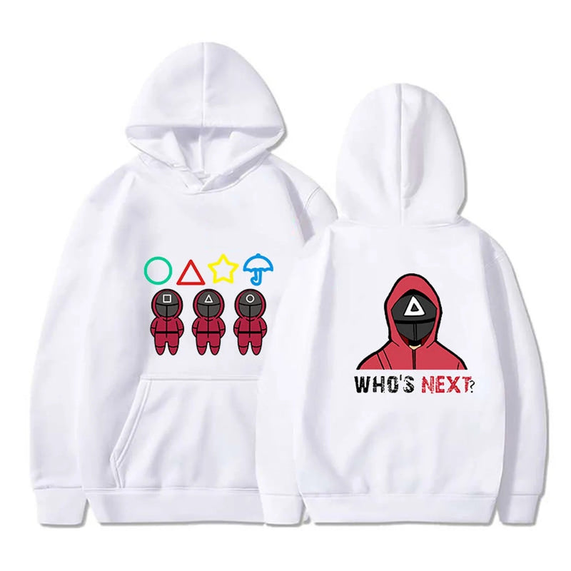 Squid Game Costume Game Hoodie Casual Sports Hooded Sweater