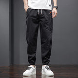 Cuffed Cargo Pants Summer Casual Pants Men's Pants