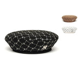 Boston Winter Hat Autumn and Winter Retro Painter Cap Octagonal Cap