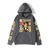 Anime Hoddies Kimetsu No Yaiba Sweater Autumn and Winter Fleece Hoodie