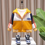 Toddler Boys Jackets Boys' Coat Spring and Autumn Jacket Hooded