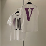 Vlone T Shirt Short-Sleeved Men'S T-Shirt Women'S Loose Large Size