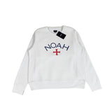 Noah Hoodie Loose Trendy Pullover Round Neck Fleece-Lined Sweater