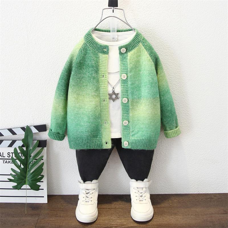 Toddler Boys Sweater Boys Autumn Clothing Cardigan Sweater Coat