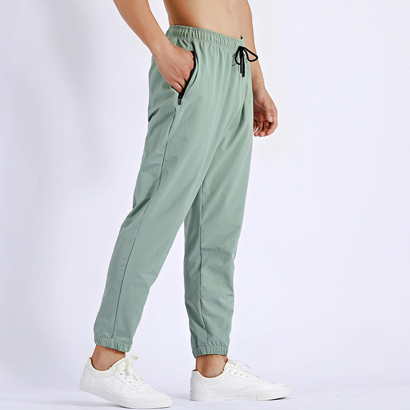 Sweat Wicking Pants Climbing Cloth Sports Quick-Drying Beam Feet