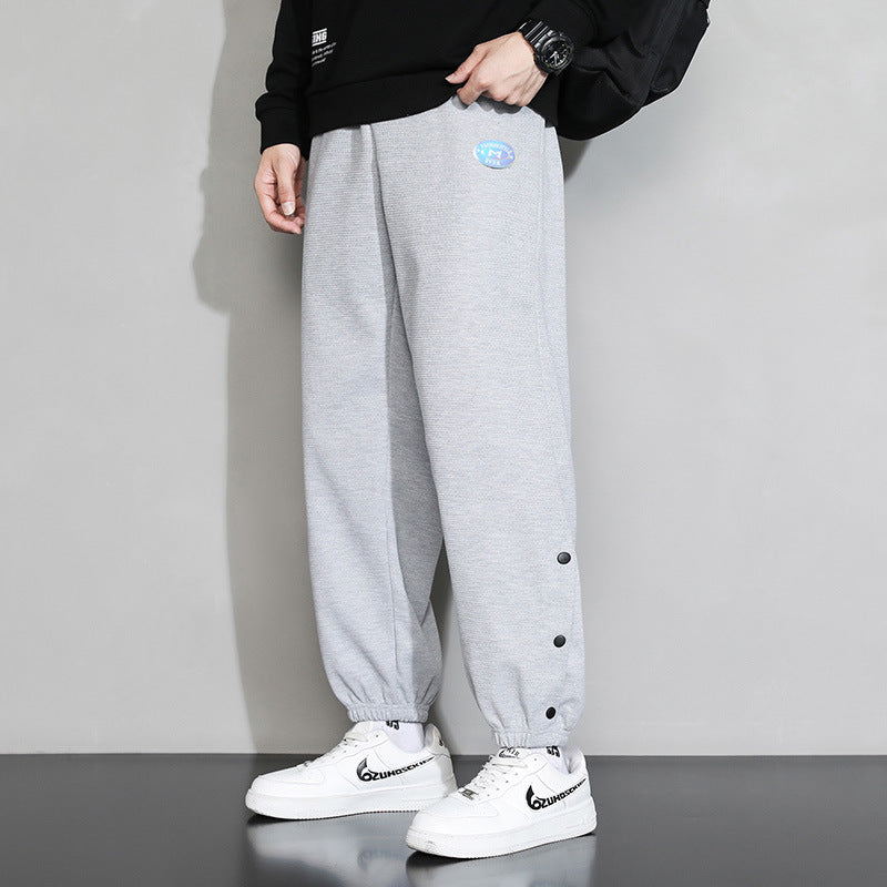 Grey Sweatpants Casual Long Pants Men's Spring Gray Sweatpants