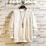 Men's Sweatshirt Autumn and Winter Long Sleeve round Neck Men's Loose Large Size Casual