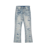 Man Fall Outfits Loose Wide Leg Slightly Flared Jeans Men's Fashion