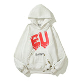 Kanye West Sunday Service Hoodie Vintage Eu Love Loose Fleece Hoodie