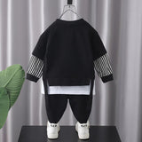 Toddler Boys Sweater Boys Autumn Clothing Western Style Internet Celebrity