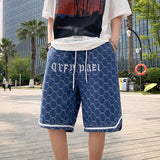 Men Denim Shorts Men's Summer