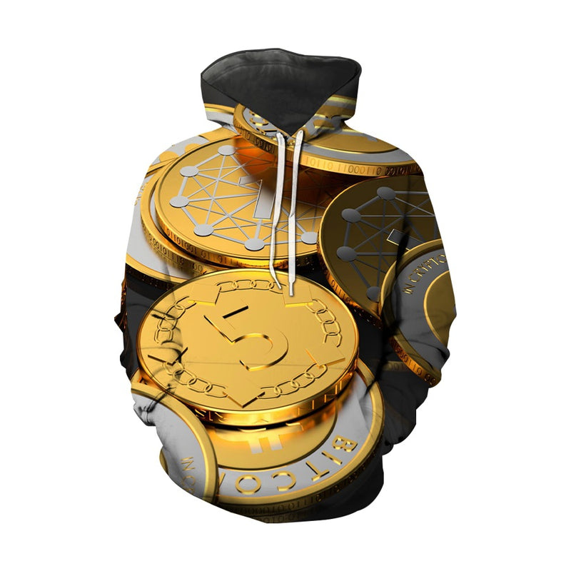 Adolescence Sweatshirt Sweater Cool Three-Dimensional Hoodie