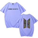 BTS Proof T Shirt Women's Clothing Summer round Neck Short Sleeves Cotton T Casual