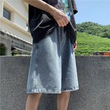 Men Denim Shorts Men's Summer